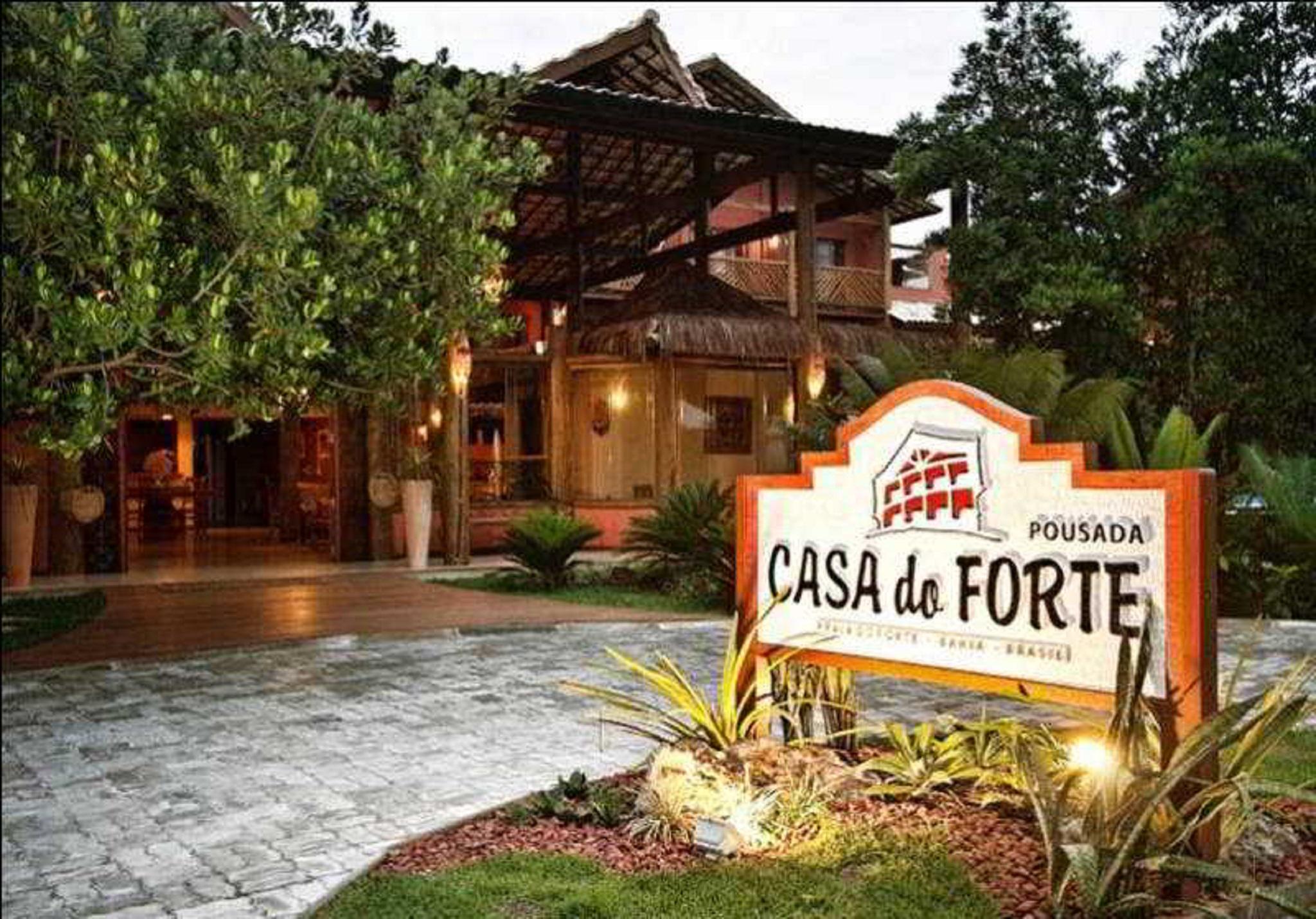 Pousada Casa Do Forte Mata de Sao Joao Luaran gambar